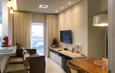 Imagem: O apartamento possui 2 Dormitórios, 2 Banheiros, 1 Vaga na