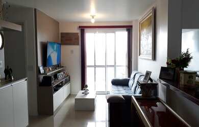 Imagem: O apartamento na cobertura possui 3 Dormitórios, 2 Banheiros