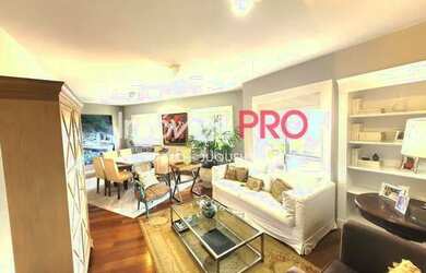 Imagem: O apartamento na cobertura possui 3 Dormitórios, 5 Banheiros