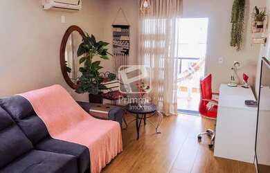 Imagem: O apartamento possui 2 Dormitórios, 2 Banheiros, 1 Vaga na