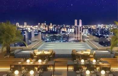 Imagem 2: L-O MELHOR APÊ DE 1 QUARTO DA REGIÃO- 38m2-Belíssima Vista na Cobertura-Rooftop-Boa...