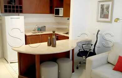 Imagem: O studio possui 1 Dormitório, 1 Banheiro, 1 Vaga na garagem