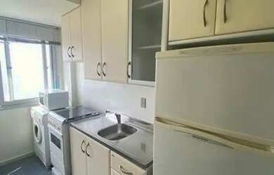 Imagem: A kitnet possui 1 Dormitório, 1 Banheiro, 40m² de Área e