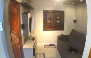 Imagem: A casa em condomínio possui 2 Dormitórios, 2 Banheiros, 1