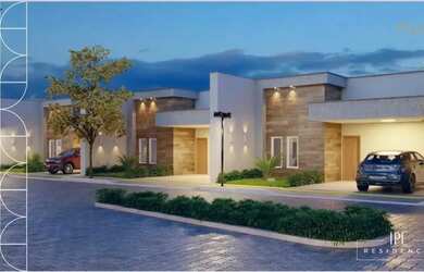 Imagem: A casa possui 3 Dormitórios, 3 Banheiros, 2 Vagas na garagem