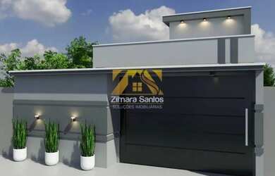 Imagem: A casa possui 3 Dormitórios, 3 Banheiros, 2 Vagas na garagem