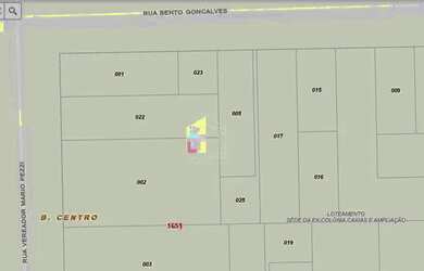 Imagem 2: Terreno 440m² à Venda  Av. Bento Gonçalves, Centro