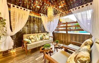 Imagem: A casa possui 4 Dormitórios, 4 Banheiros e está localizado