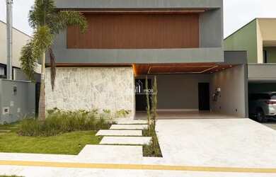 Imagem: A casa em condomínio possui 3 Dormitórios, 5 Banheiros, 4