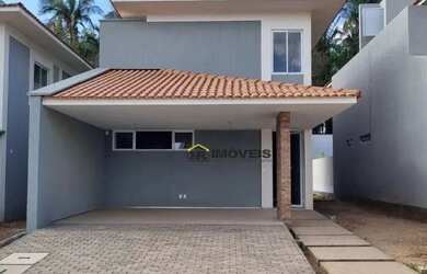 Imagem: A casa em condomínio possui 4 Dormitórios, 5 Banheiros, 152m²