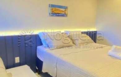 Imagem: O apartamento possui 1 Dormitório, 1 Banheiro, 1 Vaga na garagem