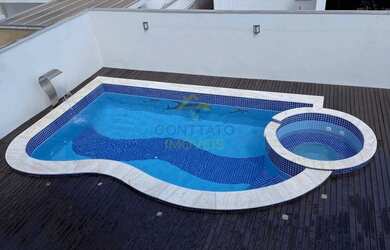 Imagem: A casa em condomínio possui 4 Dormitórios, 5 Banheiros, 4