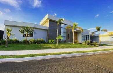 Imagem: A casa em condomínio possui 4 Dormitórios, 5 Banheiros, 5