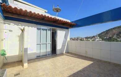 Imagem: O apartamento na cobertura possui 3 Dormitórios, 3 Banheiros