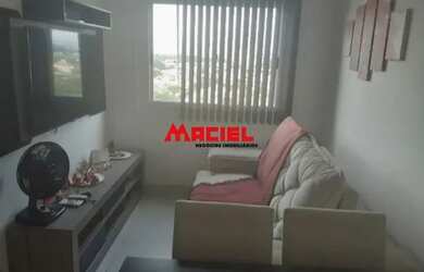 Imagem: O apartamento possui 2 Dormitórios, 1 Banheiro, 1 Vaga na garagem