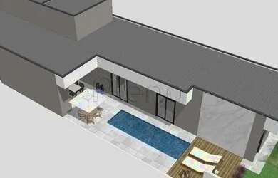 Imagem 8: Venda Casa com 203,00 m², 3 dormitório s , 4 vaga s . Residencial Santa...