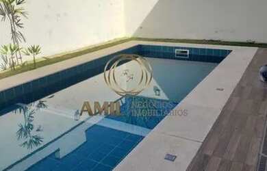 Imagem: A casa em condomínio possui 5 Dormitórios, 5 Banheiros, 4