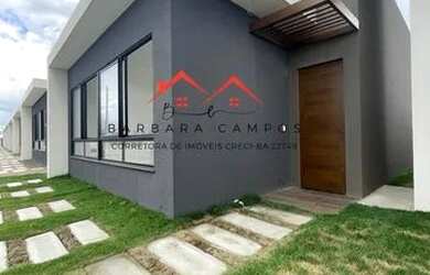 Imagem: A casa em condomínio possui 3 Dormitórios, 2 Banheiros, 3