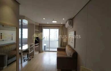 Imagem: O studio possui 1 Dormitório, 1 Banheiro, 1 Vaga na garagem