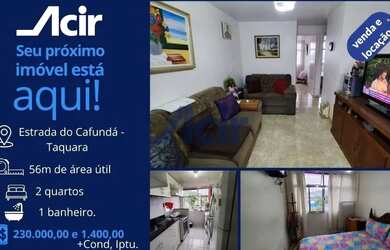 Imagem: O apartamento para alugar possui 2 Dormitórios, 1 Banheiro