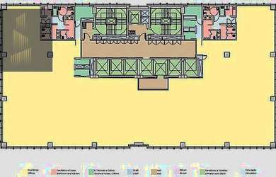 Imagem 5: Andar Corporativo para alugar, 678 m² por R$ 119.000,00/mês - Vila Olímpia...