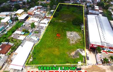 Imagem: O terreno possui 9.961m² de Área e está localizado em Colônia