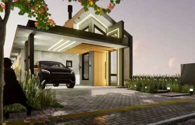 Imagem: A casa em condomínio possui 3 Dormitórios, 2 Banheiros, 4