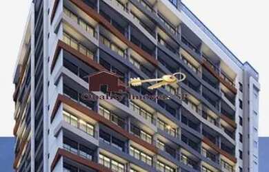 Imagem: O apartamento possui 1 Dormitório, 1 Banheiro, 33m² de Área