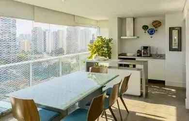 Imagem 3: Moderno apartamento com vista espetacular no Brooklin R$ 2.140.000 Av. Portugal , 1048