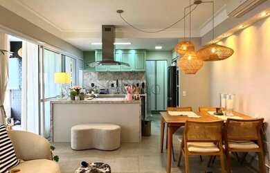 Imagem: O apartamento possui 3 Dormitórios, 2 Banheiros, 2 Vagas na