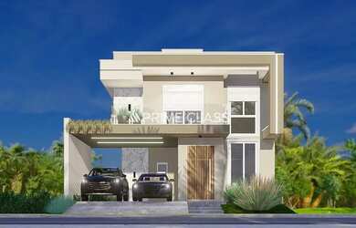 Imagem: A casa em condomínio possui 3 Dormitórios, 4 Banheiros, 2