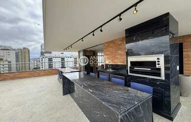 Imagem: O apartamento na cobertura possui 5 Dormitórios, 5 Banheiros