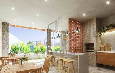 Imagem: O apartamento possui 2 Dormitórios, 2 Banheiros, 1 Vaga na