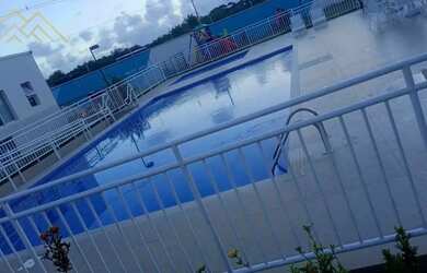 Imagem: O apartamento possui 2 Dormitórios, 1 Banheiro, 1 Vaga na garagem