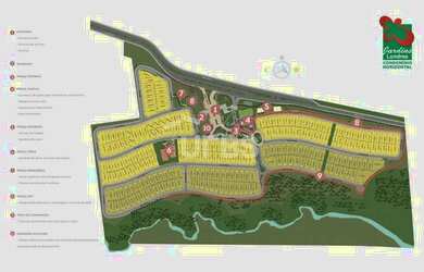Imagem: O terreno possui 600m² de Área e está localizado em Jardim
