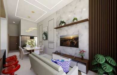 Imagem: Casa em condomínio fechado com 3 quartos no Turu