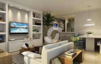 Imagem: O apartamento possui 2 Dormitórios, 3 Banheiros, 1 Vaga na