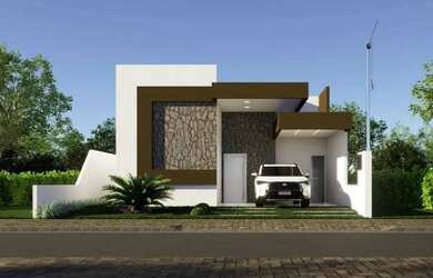 Imagem: A casa em condomínio possui 3 Dormitórios, 3 Banheiros, 2