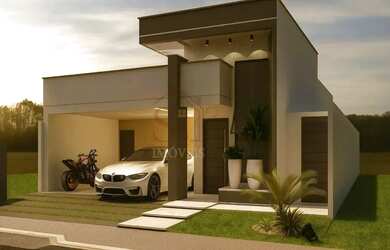 Imagem: A casa em condomínio possui 3 Dormitórios, 1 Banheiro, 1 Vaga