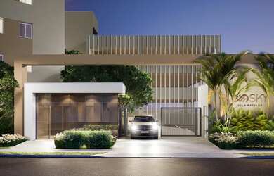 Imagem: O apartamento possui 2 Dormitórios, 1 Banheiro, 1 Vaga na garagem