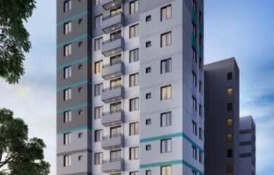 Imagem: O apartamento possui 1 Dormitório, 1 Banheiro, 33m² de Área