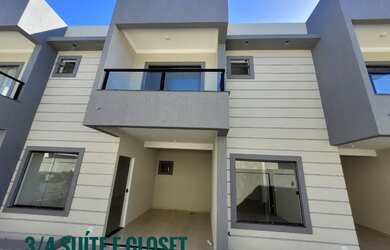 Imagem: A casa em condomínio possui 3 Dormitórios, 3 Banheiros, 1