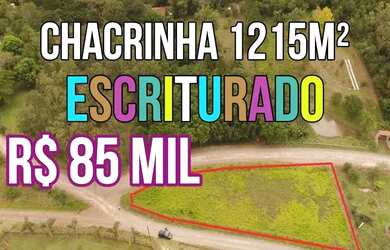 Imagem 1: CHACRINHA OU TERRENO 1250M² COM FIBRA ÓTICA, ÁGUA ENCANADA, ESCRITURA...