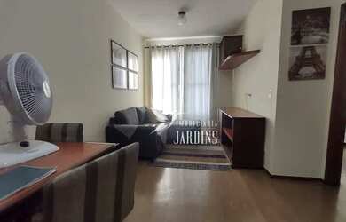 Imagem: O studio possui 1 Dormitório, 1 Banheiro, 1 Vaga na garagem