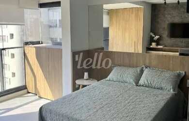 Imagem: O apartamento possui 1 Dormitório, 1 Banheiro, 31m² de Área