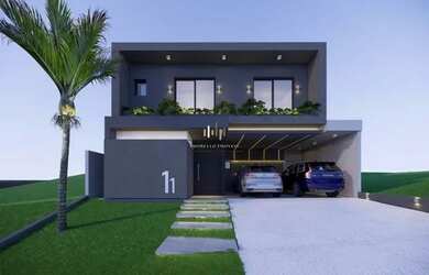 Imagem: A casa em condomínio à venda possui 3 Dormitórios, 5 Banheiros