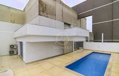 Imagem: O apartamento na cobertura possui 4 Dormitórios, 5 Banheiros