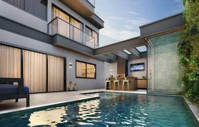 Imagem: Casa de condomínio para venda possui 317 metros quadrados com