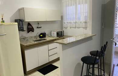 Imagem: O studio possui 1 Dormitório, 1 Banheiro, 1 Vaga na garagem