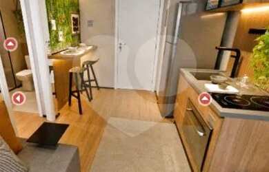 Imagem: O apartamento possui 1 Dormitório, 1 Banheiro, 30m² de Área